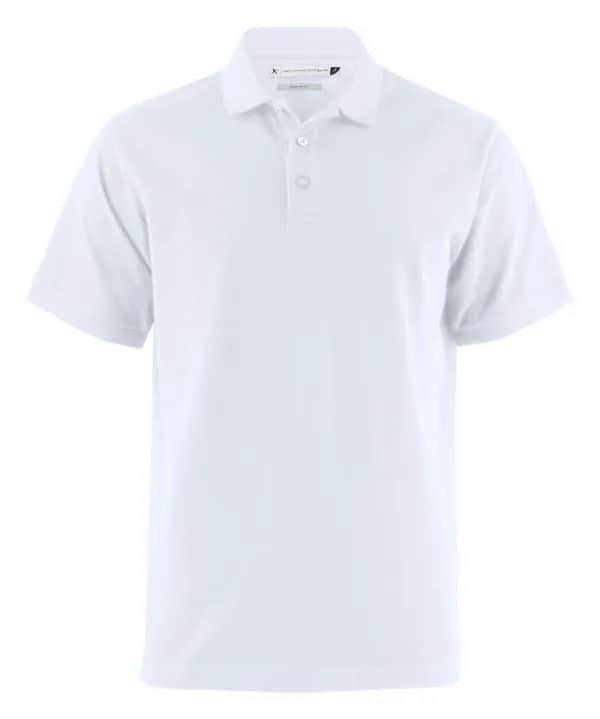 Neptune Polo Pique Regular Fit Herren - Weiß
