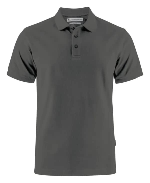 Neptune Modern Polo Pique Slim Fit Herren - Grau