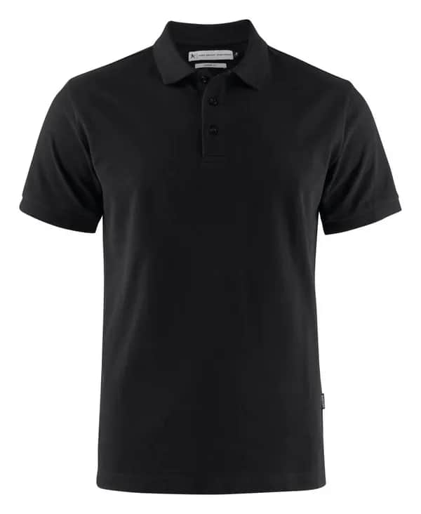 Neptune Modern Polo Pique Slim Fit Herren - Schwarz