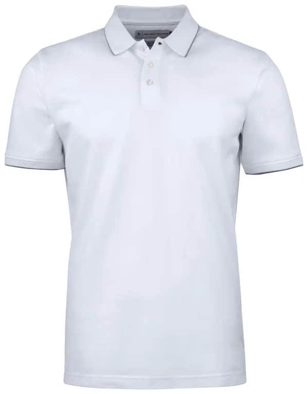 Greenville Polo Regular Fit Herren - Weiß