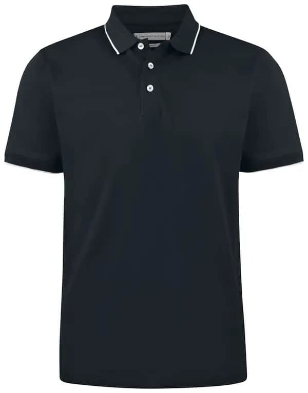 Greenville Polo Regular Fit Herren - Schwarz