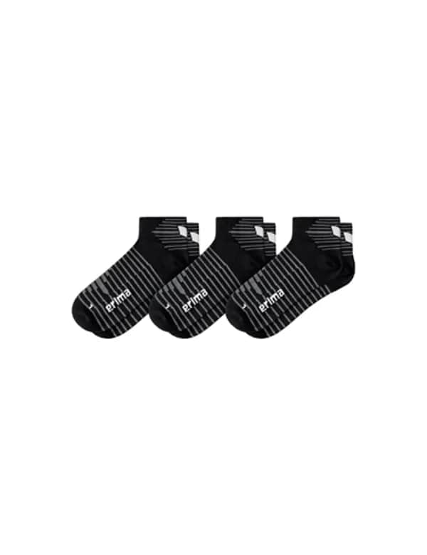 3-Pack Kurzsocken - schwarz