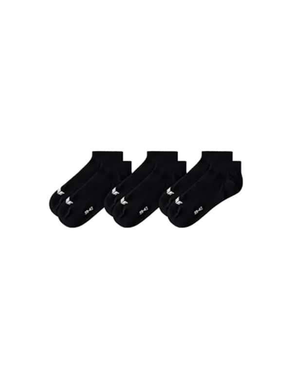 3-Pack Füßlinge - schwarz