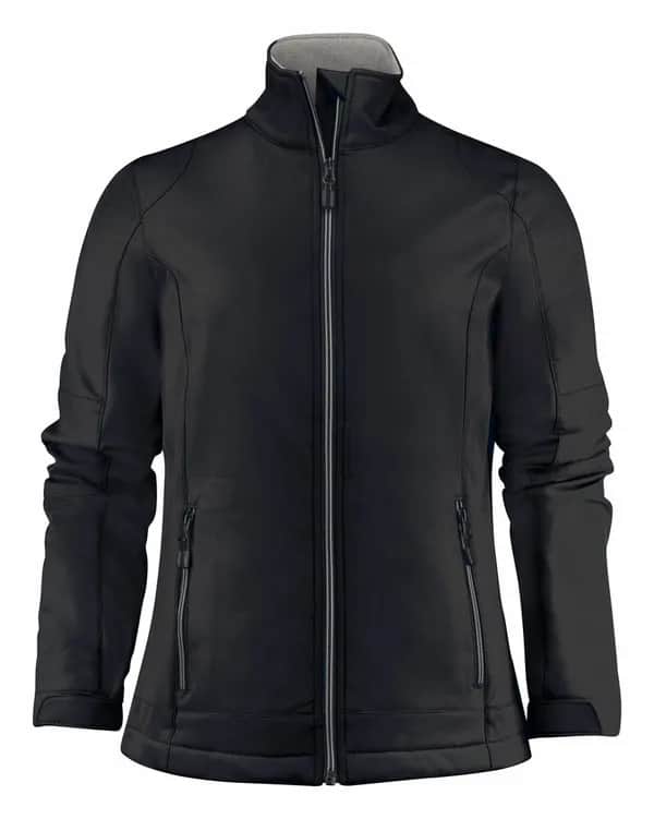 Trial  Softshell Jacke Damen - Schwarz