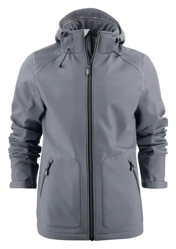 Karting Softshell Jacke Herren - Grau