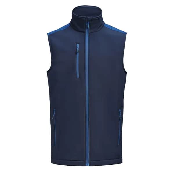 Prime Softshell Weste Herren - Marine/Kobalt