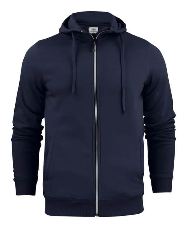 Overhead Pullover mit Reißverschluss Herren - Dunkelmarine