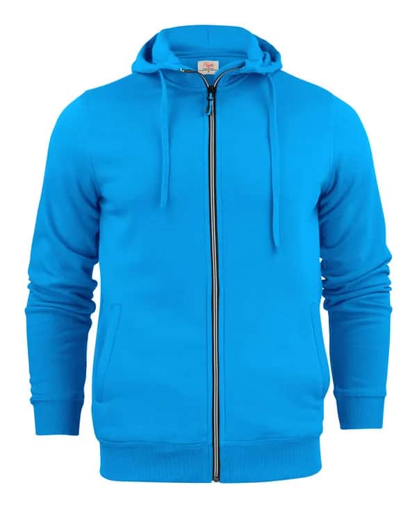 Overhead Pullover mit Reißverschluss Herren - Blau