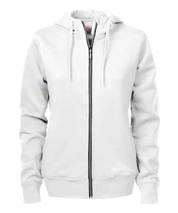Overhead  Pullover mit Reißverschluss Damen - Weiß