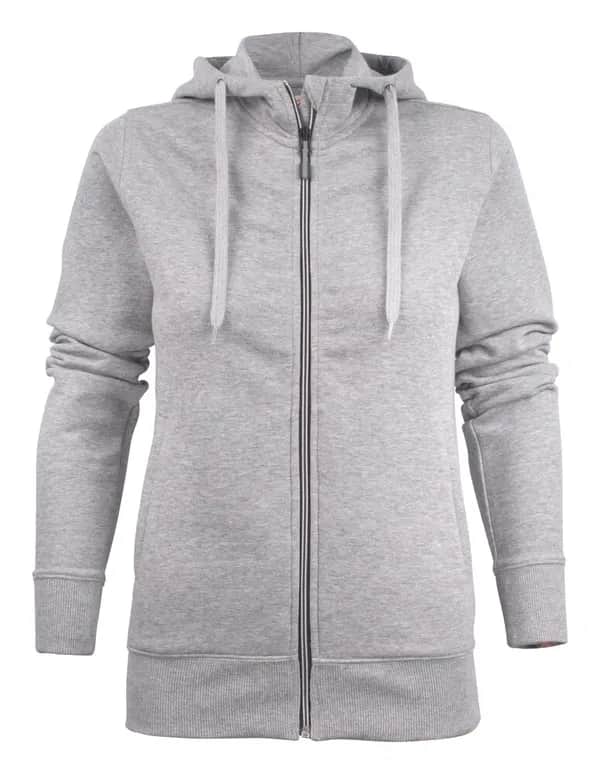 Overhead  Pullover mit Reißverschluss Damen - Grau Meliert
