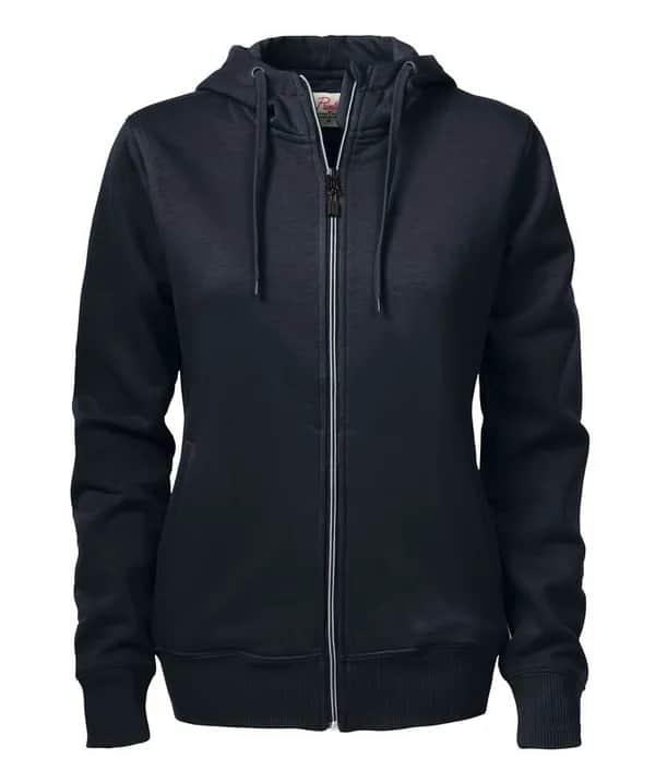 Overhead  Pullover mit Reißverschluss Damen - Schwarz