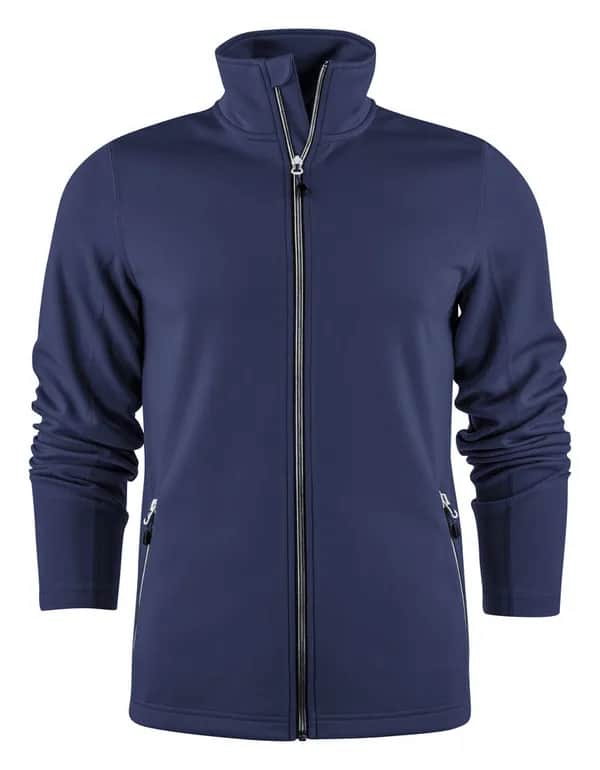 Powerslide Pullover mit Reißverschluss Herren - Marine