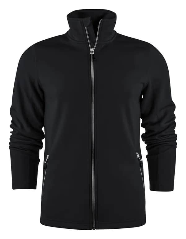 Powerslide Pullover mit Reißverschluss Herren - Schwarz