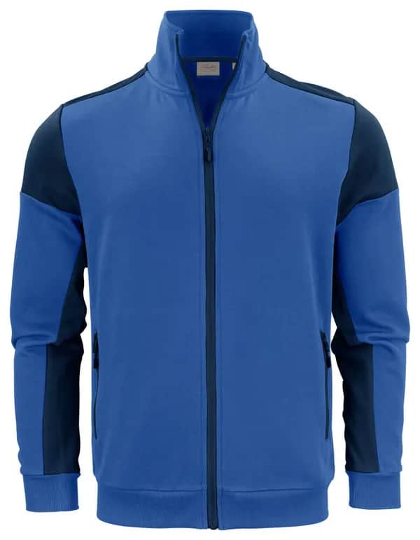 Prime Sweater Full Zip Herren - Kobalt/Marine