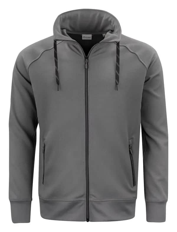 Jog RSX  Pullover mit Reißverschluss Herren - Grau