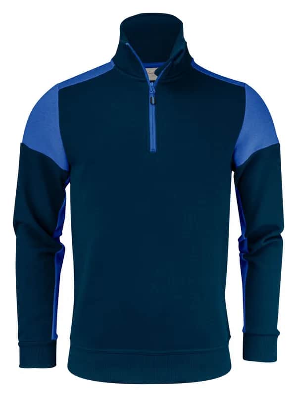 Prime  Halfzip Sweater Unisex - Marine/Kobalt