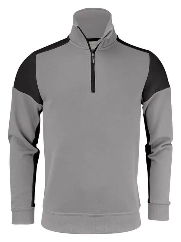 Prime  Halfzip Sweater Unisex - Anthrazit/Schwarz