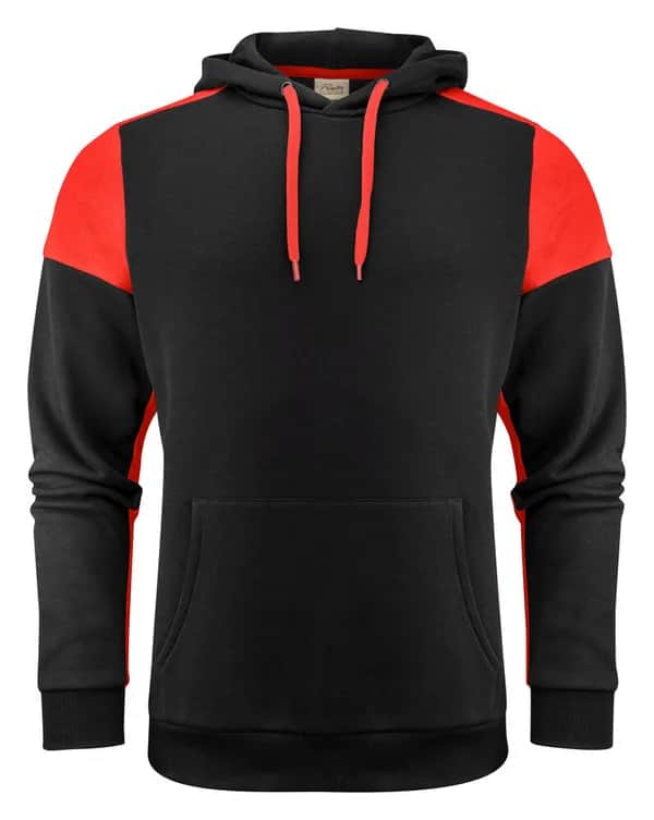 Prime  Kapuzenpullover Unisex - Schwarz/Rot