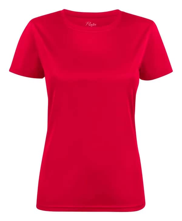 Run T-Shirt Damen - Rot