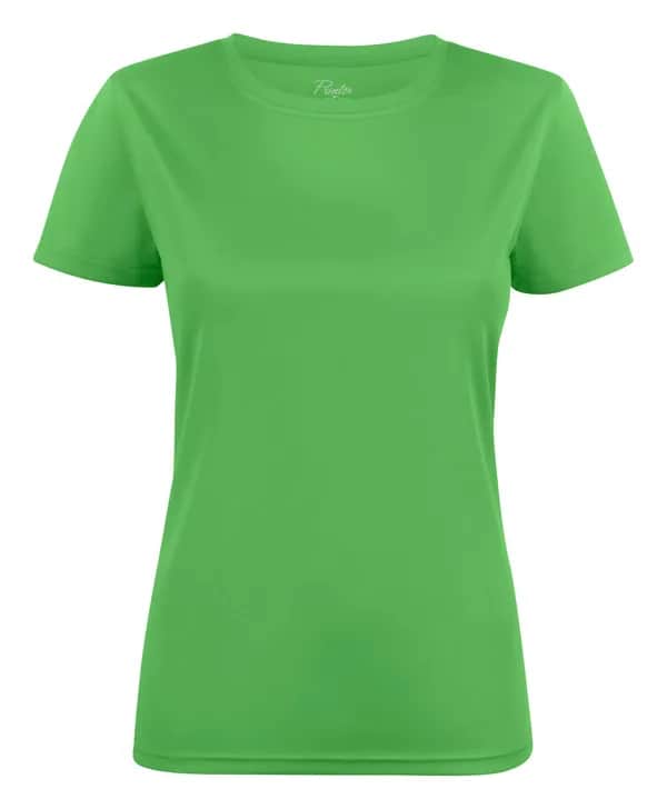 Run T-Shirt Damen - Lime