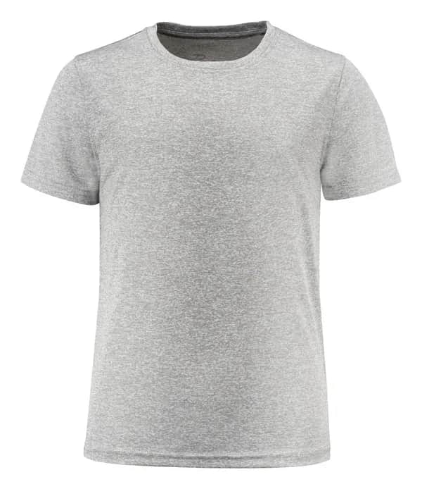 Run T-Shirt Junior - Grau Meliert