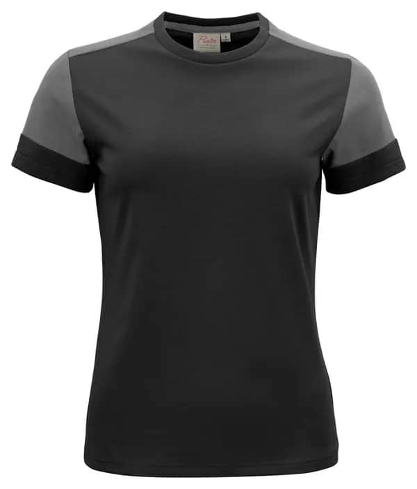 Prime T-Shirt Damen - Schwarz/Anthrazit