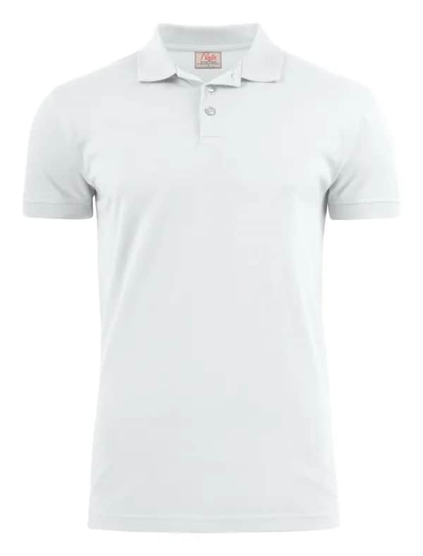 Surf Stretch Polo Pique Herren - Weiß