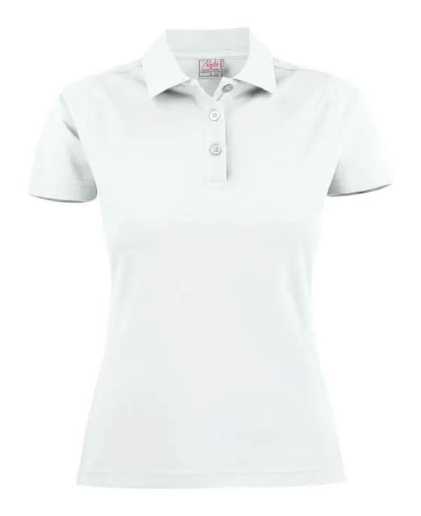 Surf Polo Pique Damen - Weiß