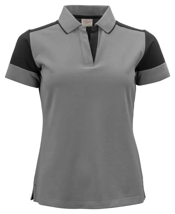 Prime Polo Damen - Anthrazit/Schwarz