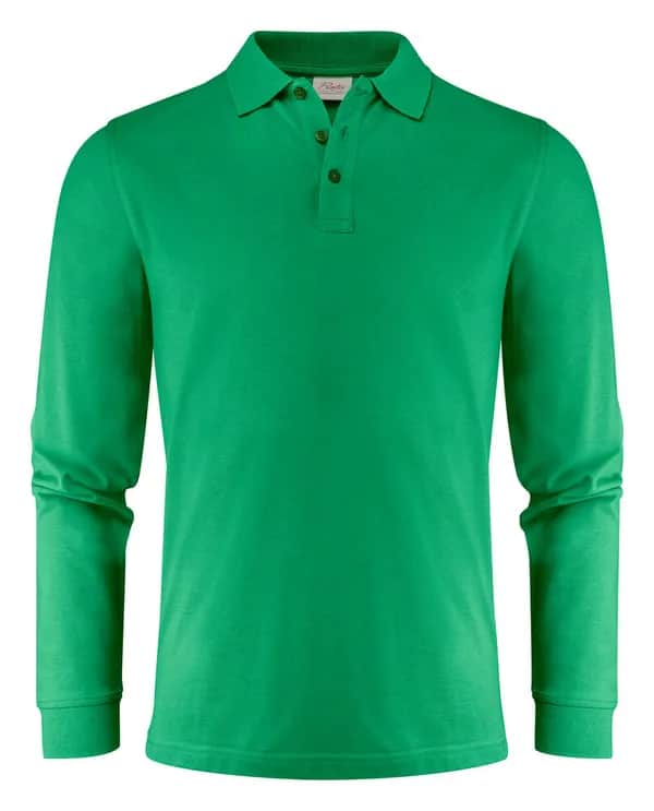 Surf Pro L/S  Polo Pique Herren - Grün