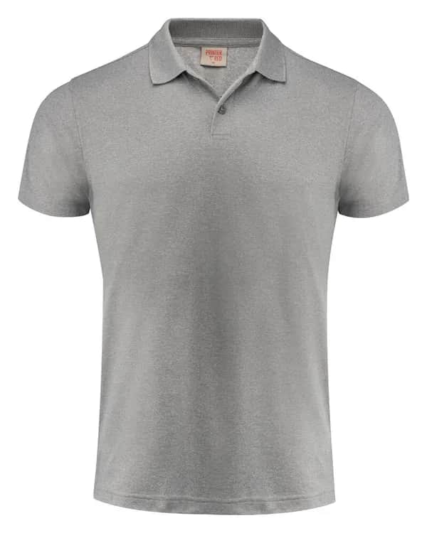 Smash Polo Herren - Grau Meliert