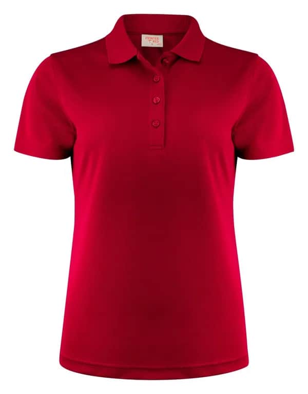 Smash  Polo Damen - Rot