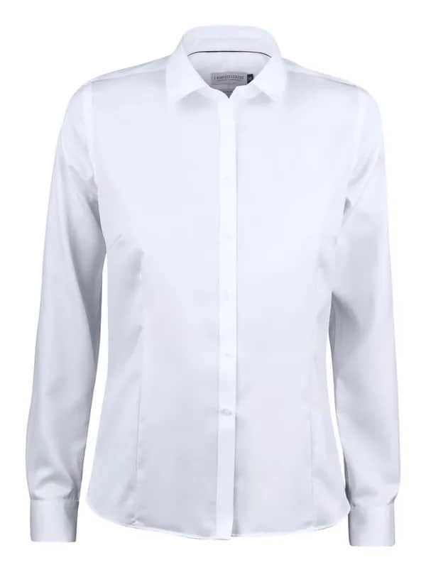 GB01 Twill  Damen Blusen - Weiß