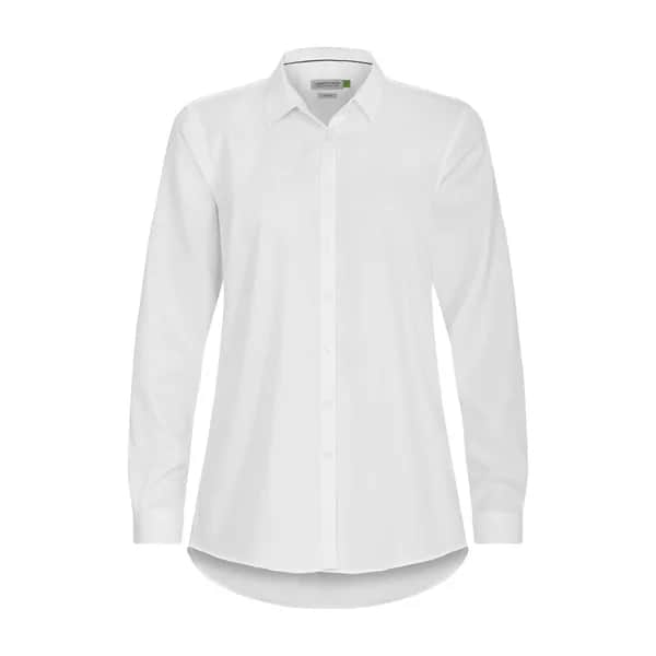 GB01 Twill  Hemd Relaxed Fit Damen - Weiß