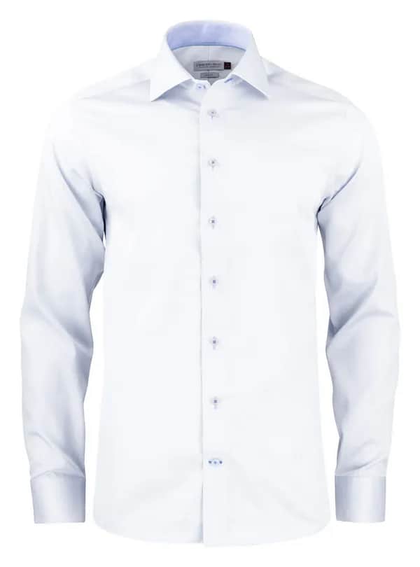 RB29 Bedford Hemd Slim Fit Herren - Weiß