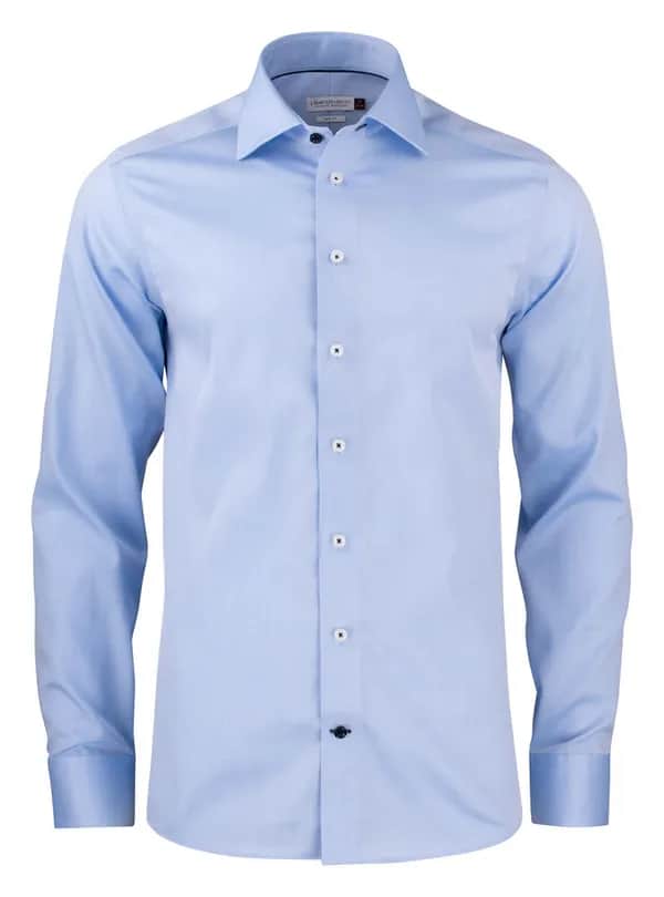 RB29 Bedford Hemd Slim Fit Herren - Himmelblau