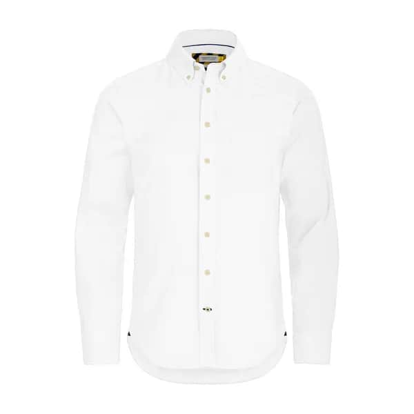 YB54 Oxford Hemd Slim Fit Herren - Weiß