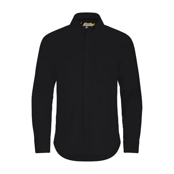 YB54 Oxford Hemd Slim Fit Herren - Schwarz