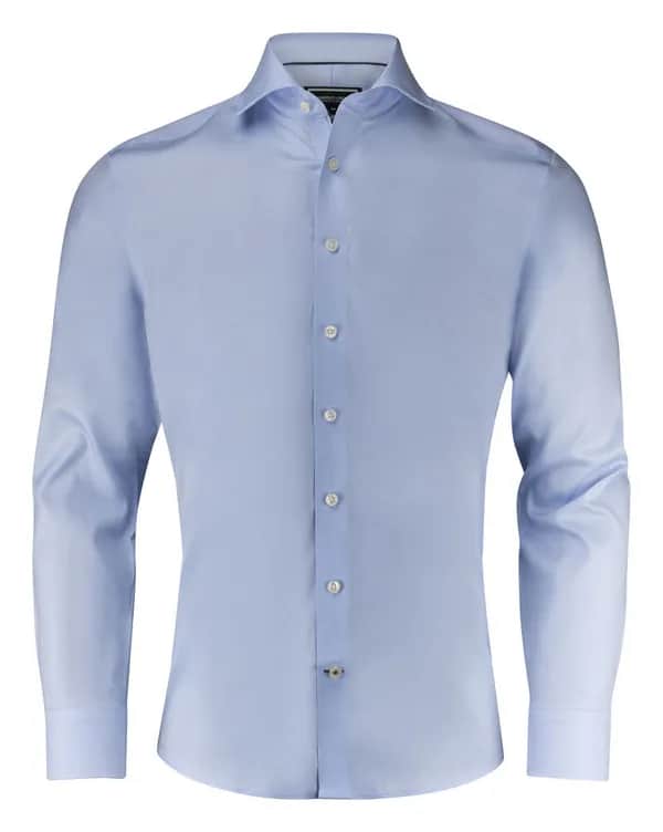 Black Bow 60  Hemd Slim Fit Herren - Himmelblau
