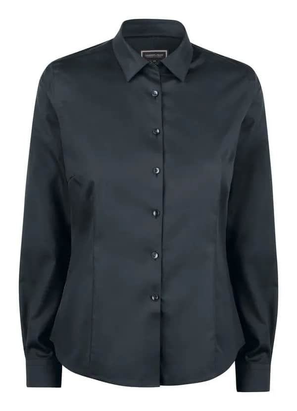 BB60 Twill Woman Damen Blusen - Schwarz