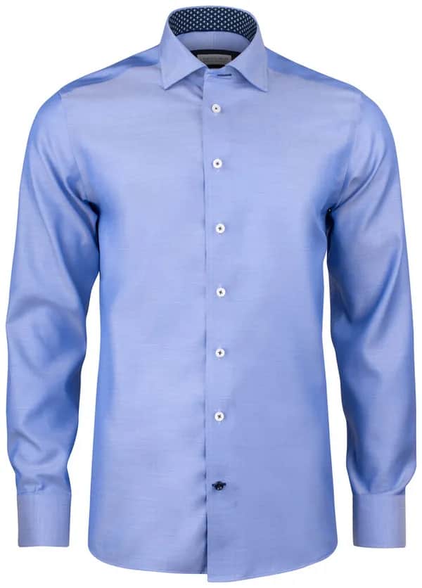 RB122 Twill Hemd Regular Fit Herren - Blau