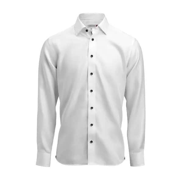RB123 Royal Twill  Hemd Slim Fit Herren - Weiß
