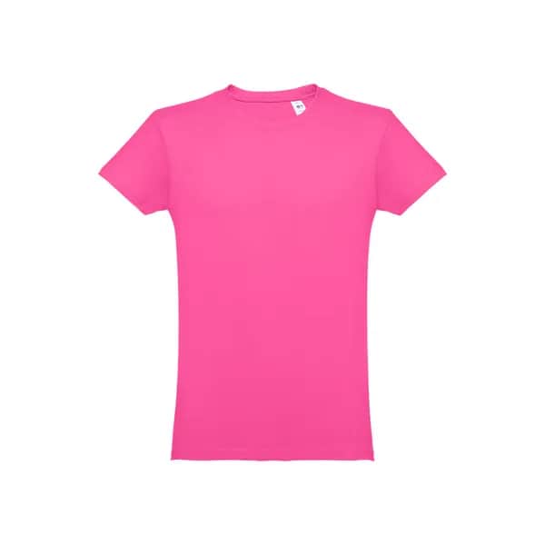 Herren-T-Shirt aus Baumwolle im Schlauchformat - THC LUANDA - Rosa