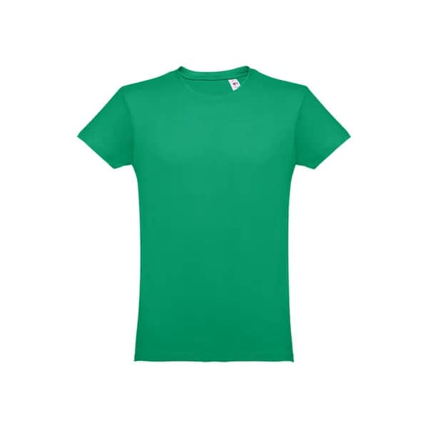 Herren-T-Shirt aus Baumwolle im Schlauchformat - THC LUANDA - Grün