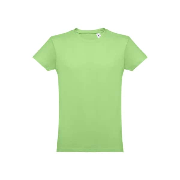 Herren-T-Shirt aus Baumwolle im Schlauchformat - THC LUANDA - Hellgrün