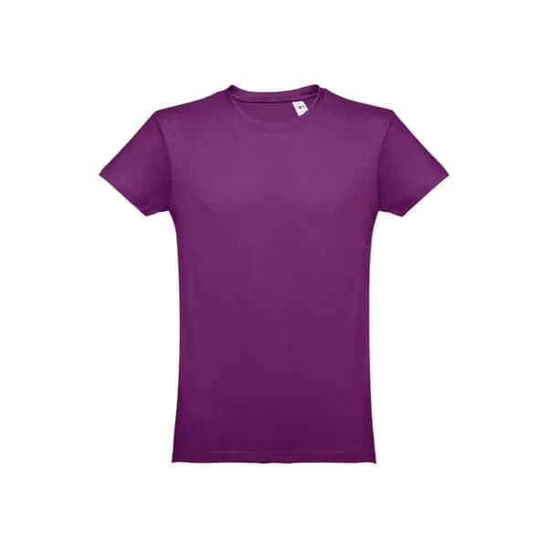 Herren-T-Shirt aus Baumwolle im Schlauchformat - THC LUANDA - Violett