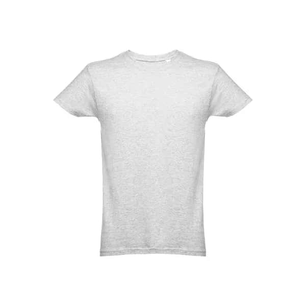 Herren-T-Shirt aus Baumwolle im Schlauchformat - THC LUANDA - Weiss melliert