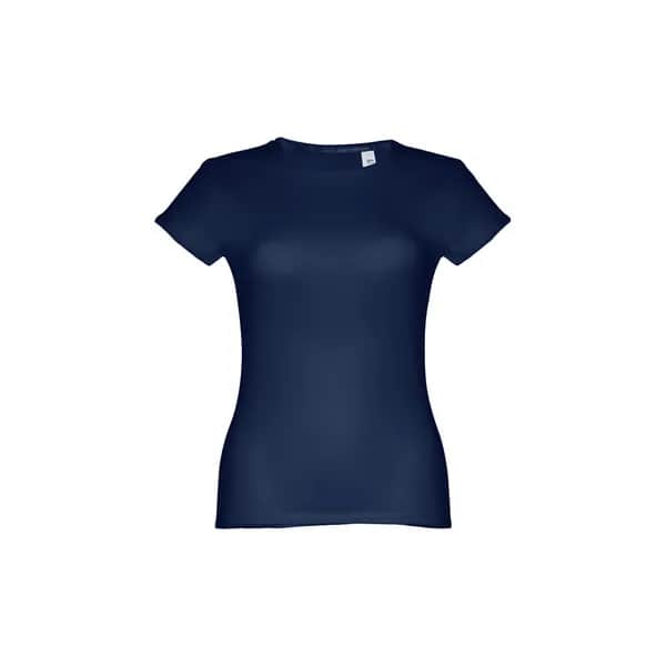 Tailliertes Damen-T-Shirt - THC SOFIA - Blau