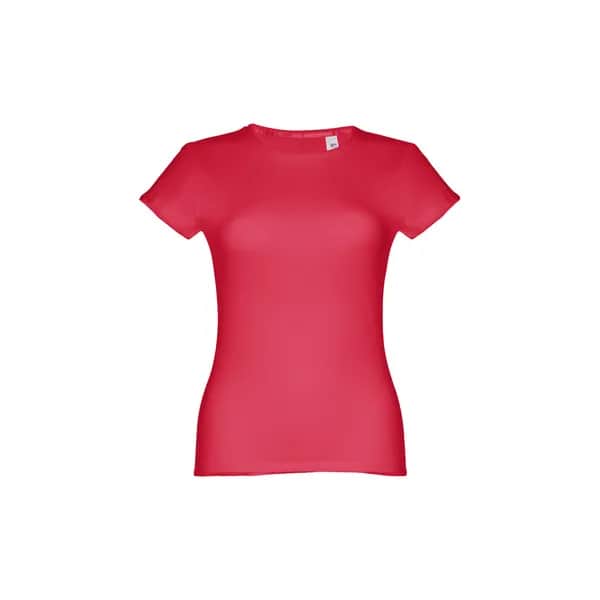 Tailliertes Damen-T-Shirt - THC SOFIA - Rot