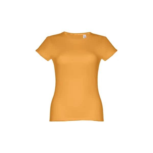 Tailliertes Damen-T-Shirt - THC SOFIA - Dunkelgelb
